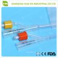 disposable 2-way silicone foley catheter